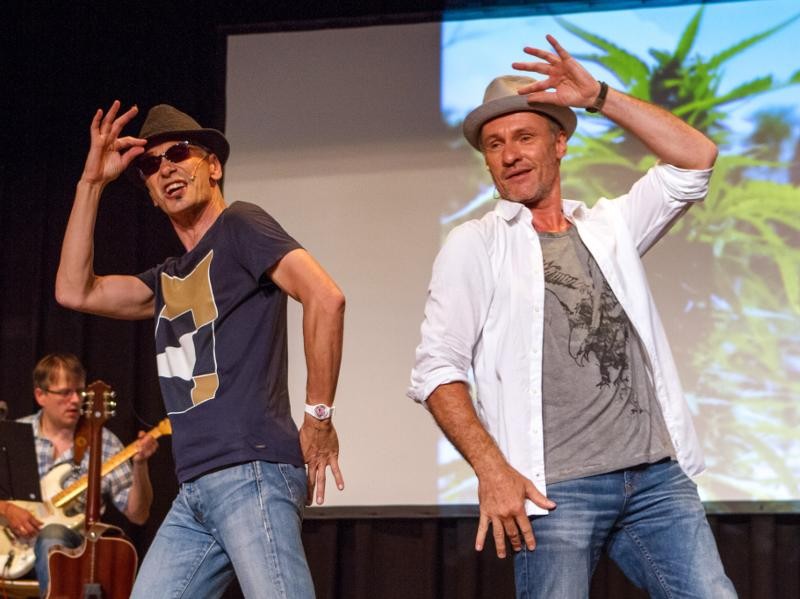 Die Musiker Armin Stocker und Christian Auer Die Musiker Armin Stocker und Christian Auer