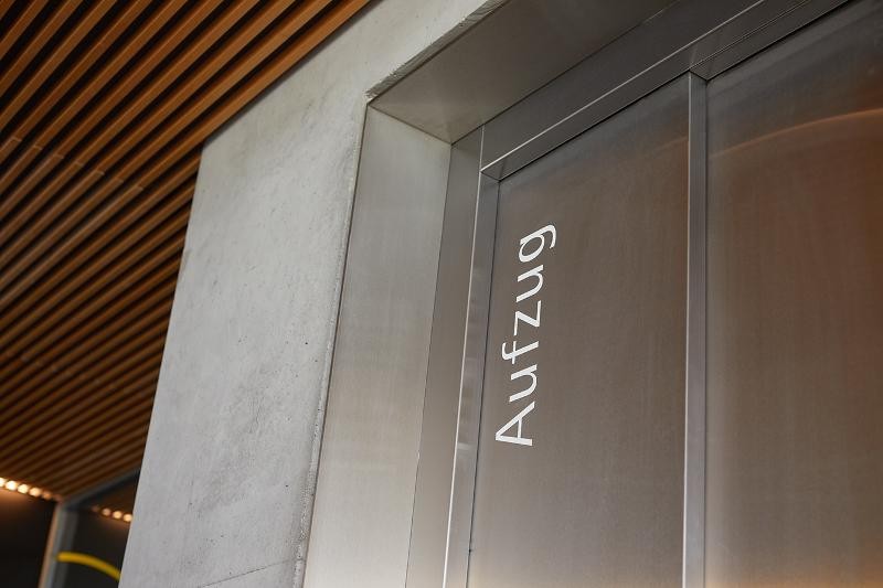 Bild vom Aufzug Bild vom Aufzug