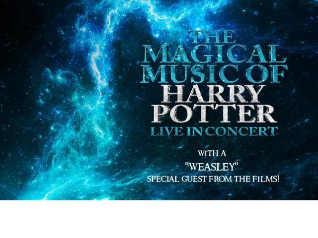 Schriftzug "The Magical Music of Harry Potter"