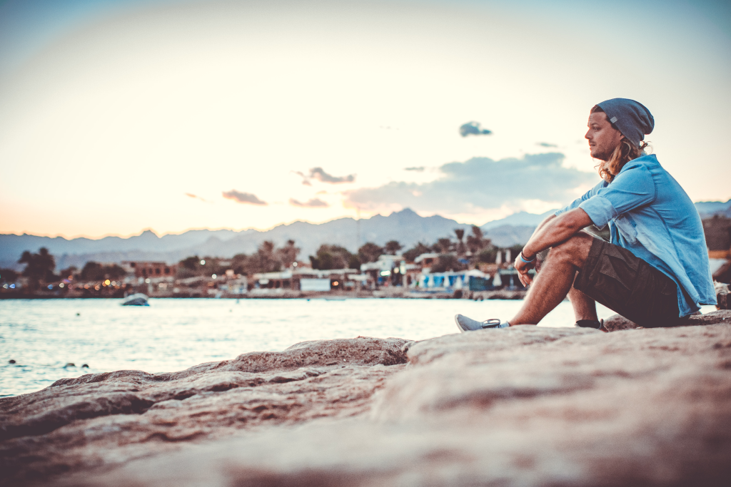 Nick Martin am Strand