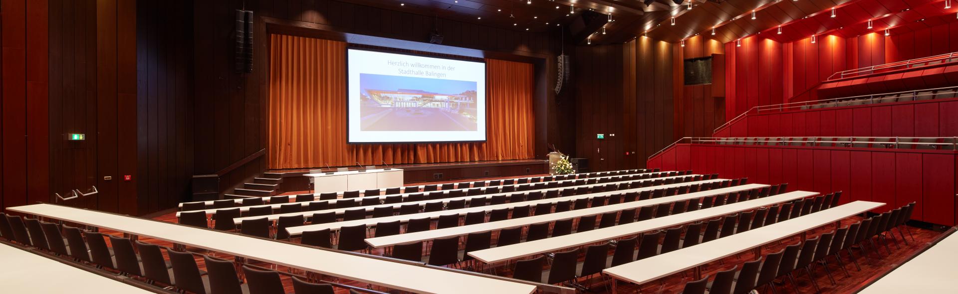 Referenzen Stadthalle Balingen